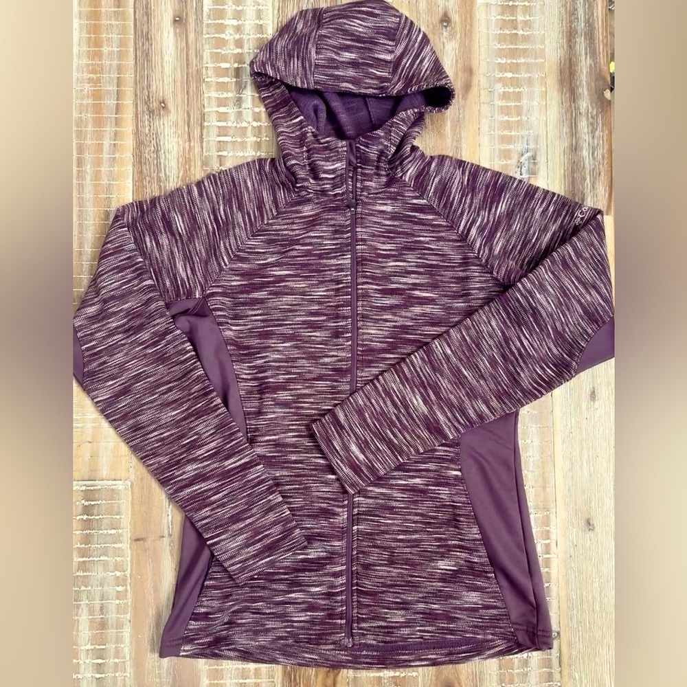Columbia Optic Got It Hooded Fleece light weight Jacket full zip - Picture 2 of 7